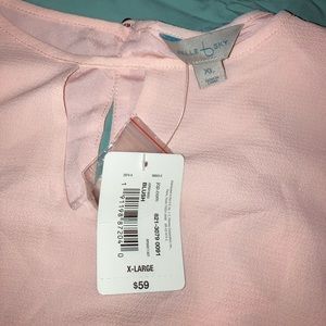 Pink open shoulders dress